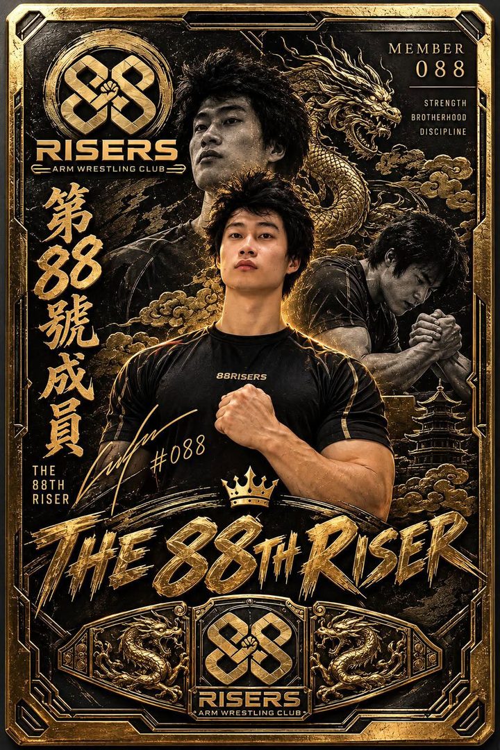 George Lu's 88 Risers champion card